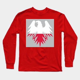 POLAND FLAG EAGLE DESIGN PRIDE Long Sleeve T-Shirt